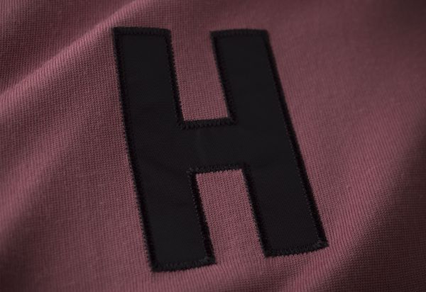 Longsleeve HUF Aggro football tee salmon