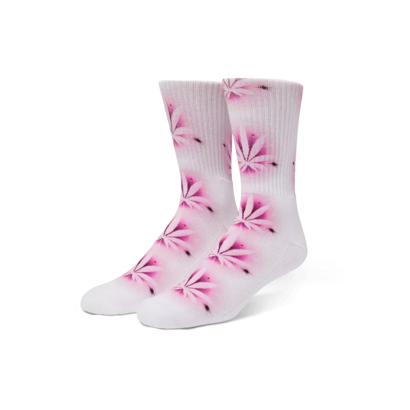 Носки HUF SP25 Airbrush Digital plantlife sock pink