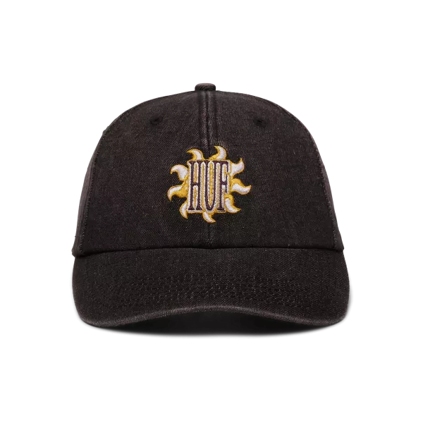 Кепка HUF SU25 Apollo denim 6panel dust purple