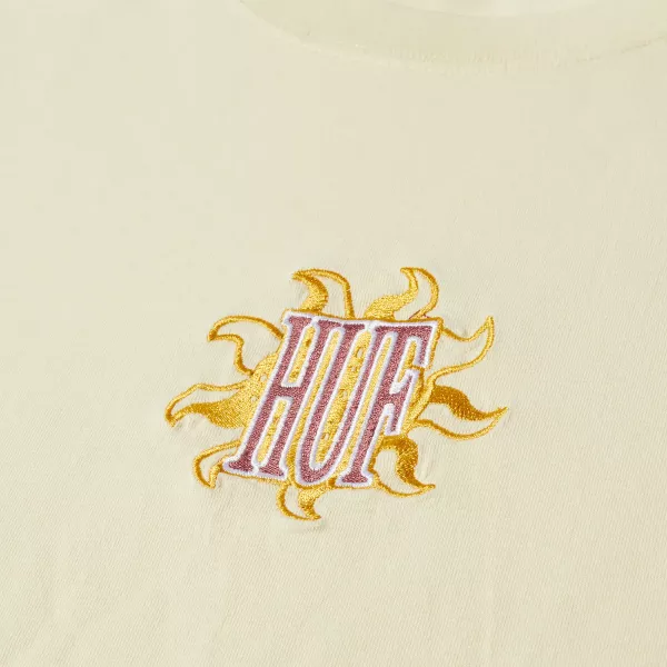 Футболка HUF SU25 Apollo washed tee natural