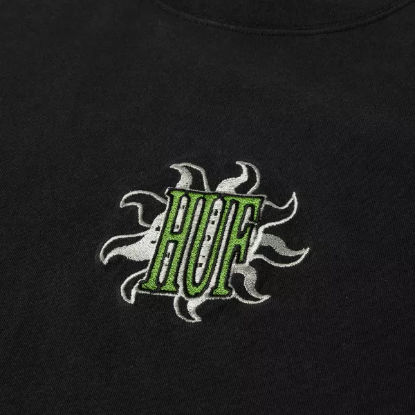 HUF SU25 Apollo washed tee washed black