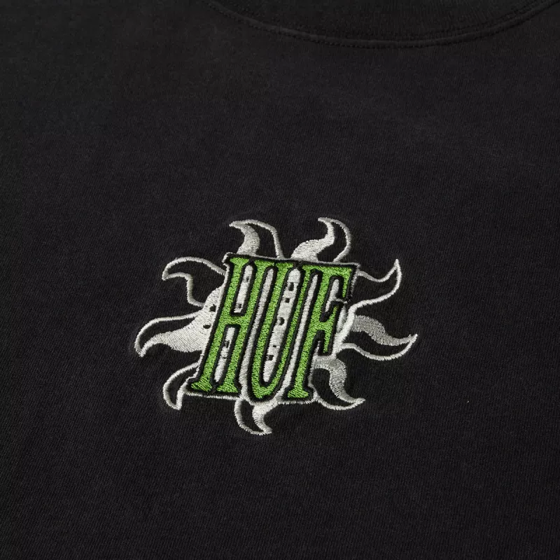 HUF SU25 Apollo washed tee washed black