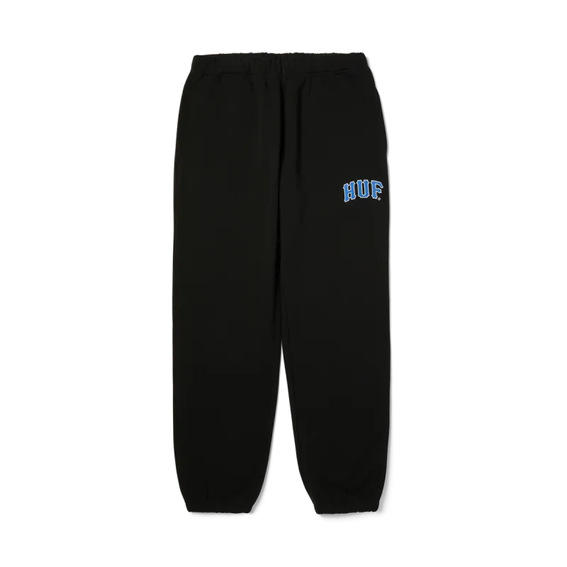 Штани HUF HO25 Arch Fleece pant black