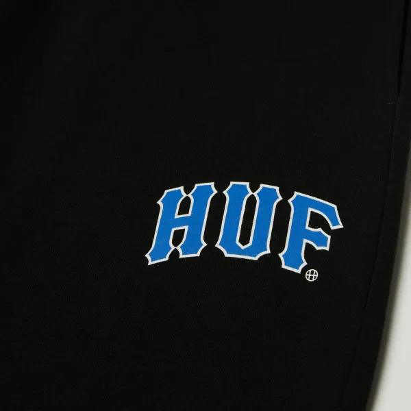 Штани HUF HO25 Arch Fleece pant black
