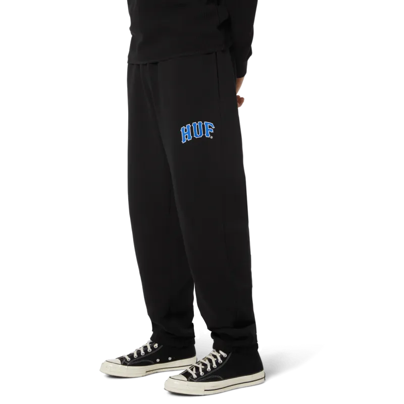 Штани HUF HO25 Arch Fleece pant black