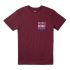HUF Guatemalan pocket tee burgundy HUF Guatemalan pocket tee burgundy