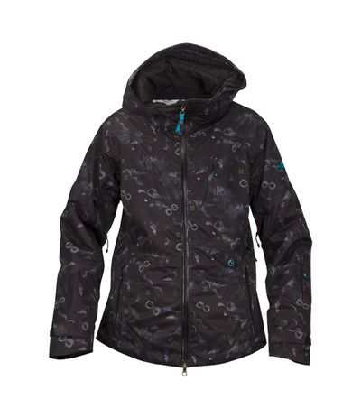 Женская куртка Volkl Mont Blanc black Swarovski Женская куртка Volkl Mont Blanc black Swarovski