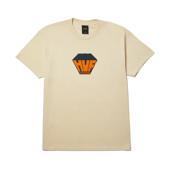 Футболка HUF SP26 Big Block bleach