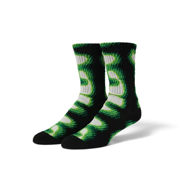 Шкарпетки HUF HO24 Blur Crew sock black 