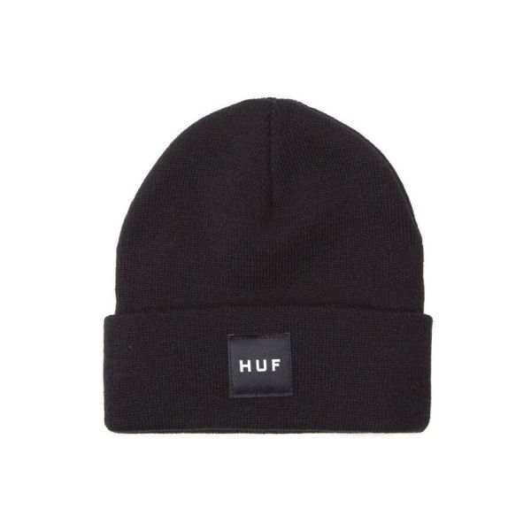 HUF FA22 Box logo beanie black HUF FA22 Box logo beanie black