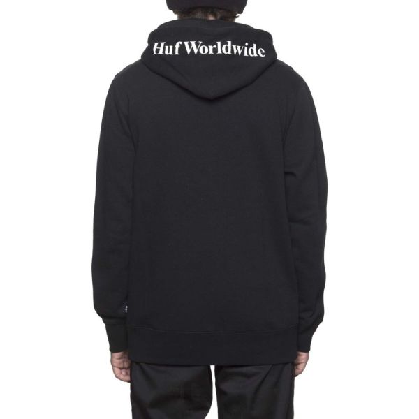 Hoodie HUF Box logo pullover black 