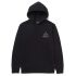 Худи HUF HO21 Broken bones pullover black Худи HUF HO21 Broken bones pullover black