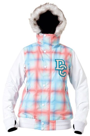 Женская сноубордическая куртка DC Squad white