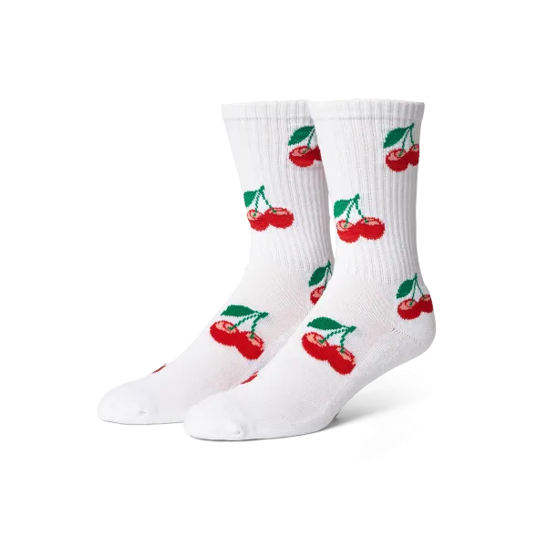 Шкарпетки HUF SP26 Cherry bomb white