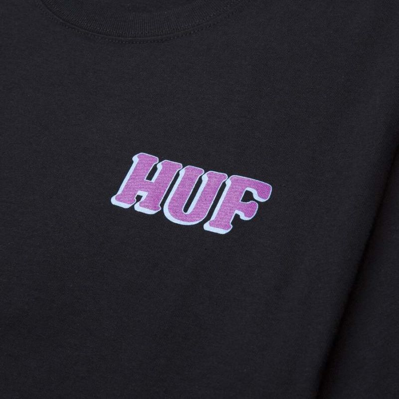 HUF HO21 Collision tee black