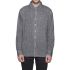 Shirt HUF Course L/S Chambray black Shirt HUF Course L/S Chambray black