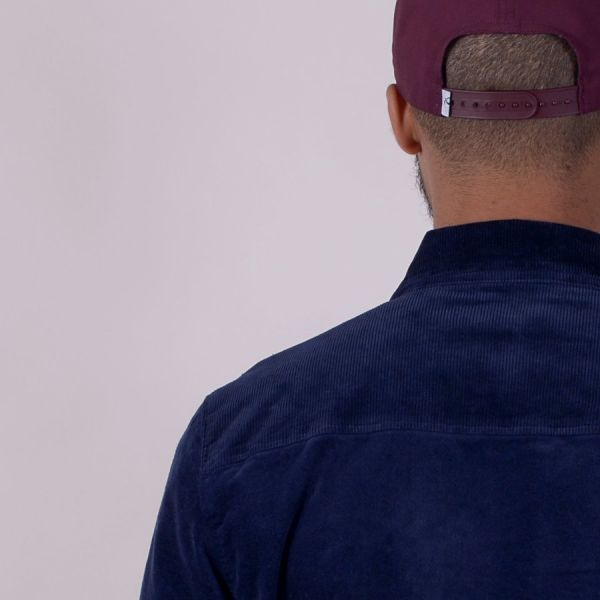 Вельветовая куртка Quasi Corduroy shirt jacket navy