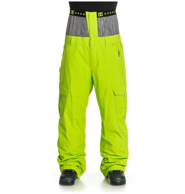 Snowboard pants DC Donon lime green Snowboard pants DC Donon lime green