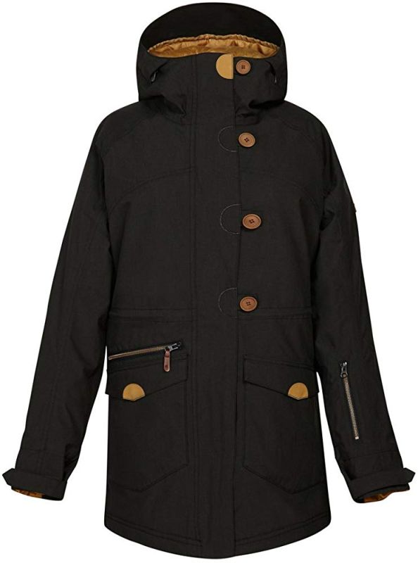 Женская сноубордическая куртка DC Nature black Женская сноубордическая куртка DC Nature black