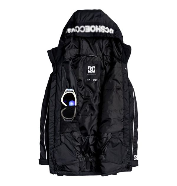 Сноубордическая куртка DC Retrospect black Сноубордическая куртка DC Retrospect black