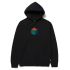 Худі HUF HO22 Dimensions pullover hoodie black Худі HUF HO22 Dimensions pullover hoodie black