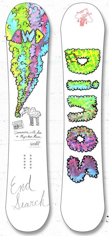 Сноуборд Dinosaurs will die Maet 155см Сноуборд Dinosaurs will die Maet 155см