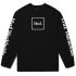 Longsleeve HUF Domestic tee black Longsleeve HUF Domestic tee black