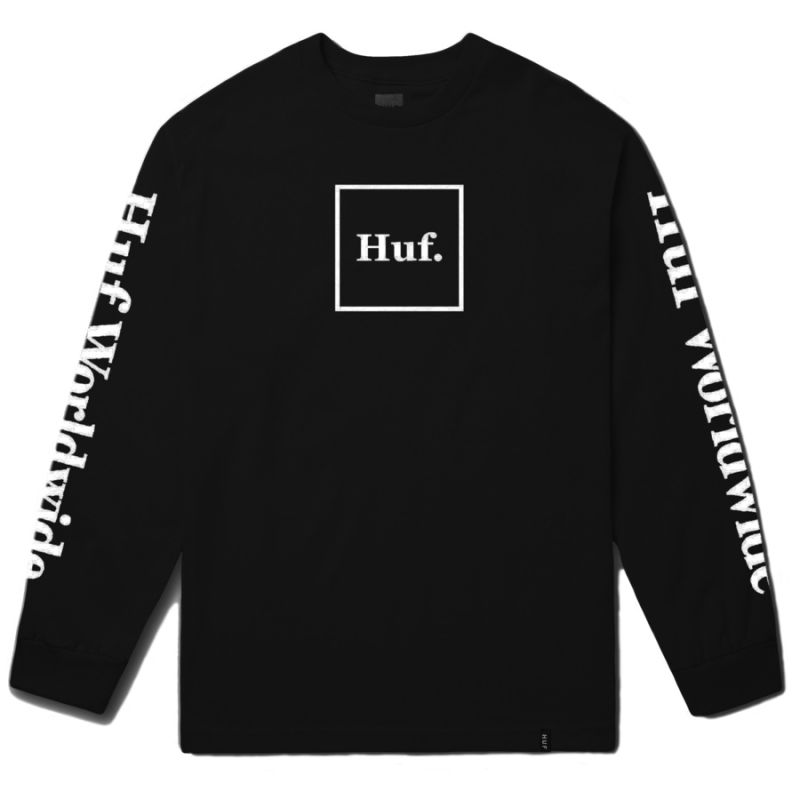 Longsleeve HUF Domestic tee black