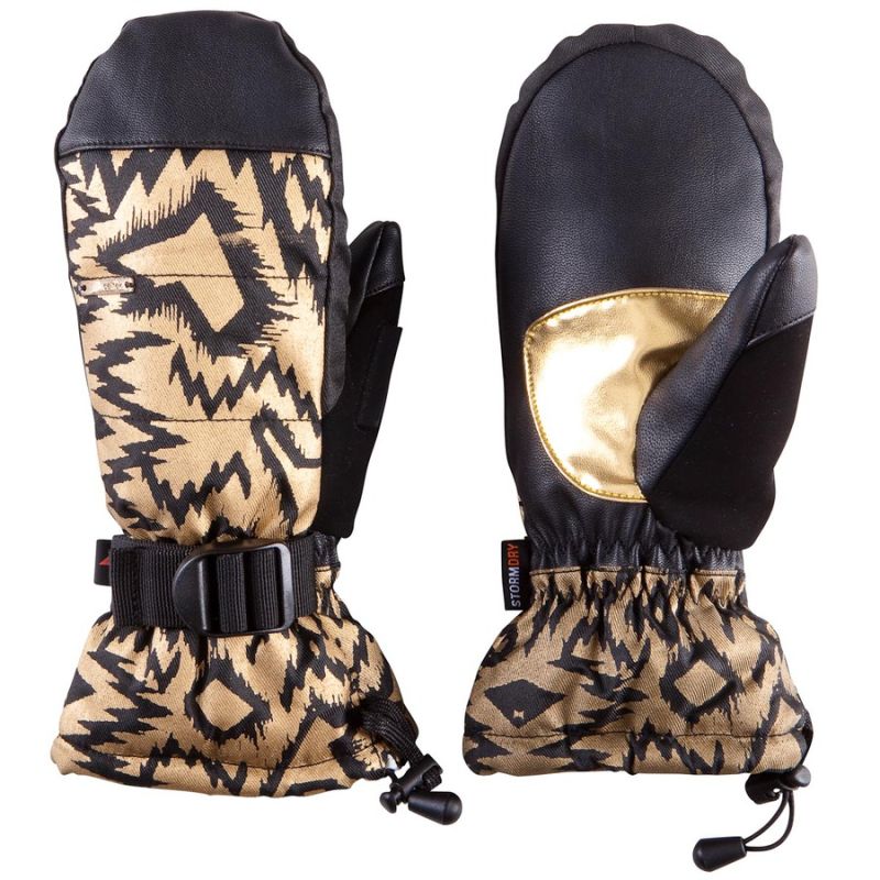 Celtek Vera gold rush mittens