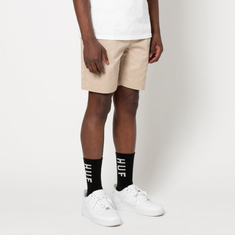 HUF SP20 Easy short tan