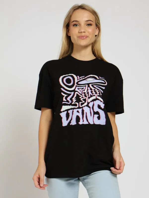 Футболка Vans Outdoor Abduction Oversized Tee Black