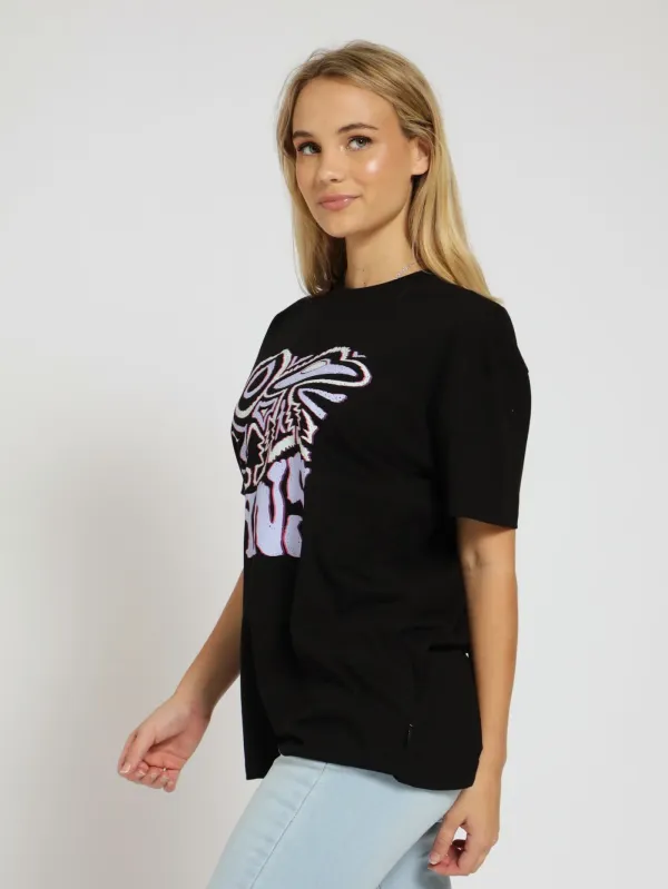 Футболка Vans Outdoor Abduction Oversized Tee Black