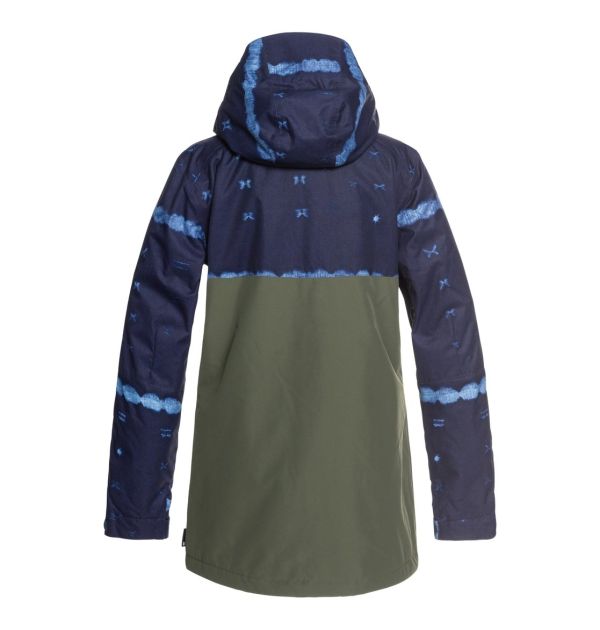Snowboard woman's jacket DC Cruiser dark blue