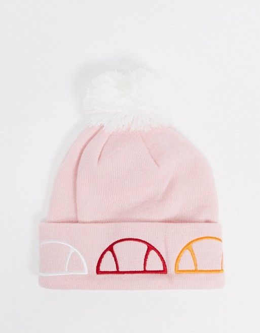 Ellesse Q3FA20 Alevia pom pom beanie light pink Ellesse Q3FA20 Alevia pom pom beanie light pink
