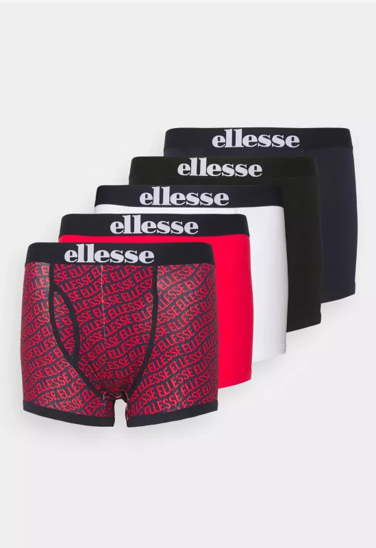 Комплект мужских трусов 5 пар Ellesse Arita 5Pk Trunks red/navy Комплект мужских трусов 5 пар Ellesse Arita 5Pk Trunks red/navy
