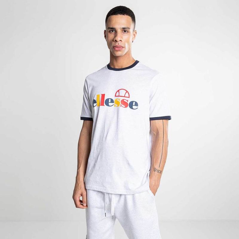 Ellesse Q1SP20 Limora tee white marl