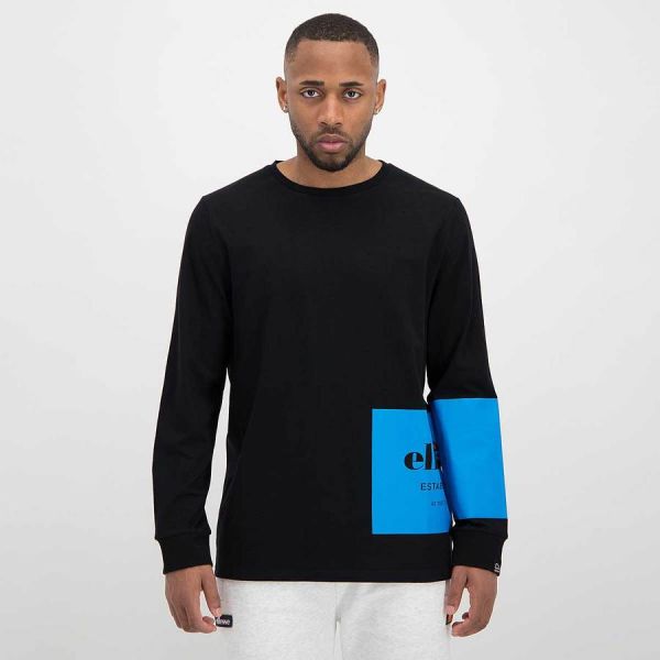 Longsleeve Ellesse Q1SP20 Marchio tee black Longsleeve Ellesse Q1SP20 Marchio tee black