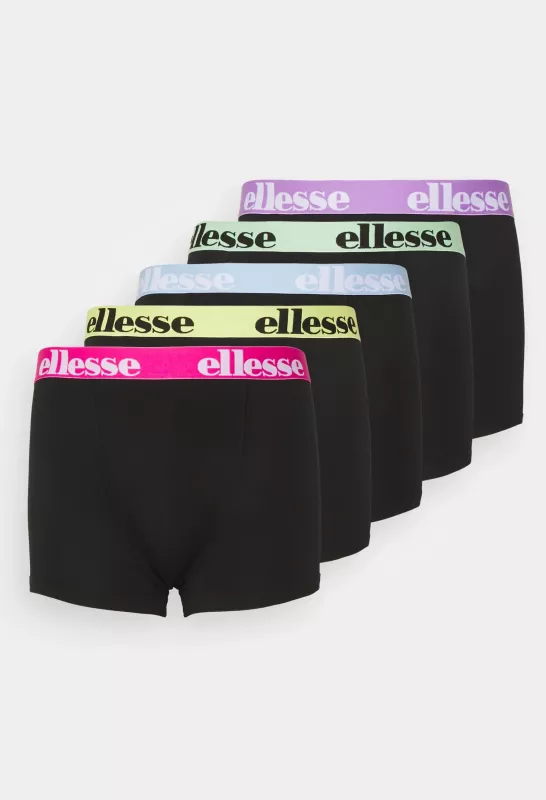 Комплект мужских трусов 5 пар Ellesse Nurra 5Pk Trunks black Комплект мужских трусов 5 пар Ellesse Nurra 5Pk Trunks black