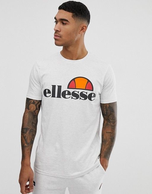 Ellesse Q1SP20 Prado Tee white marl Ellesse Q1SP20 Prado Tee white marl