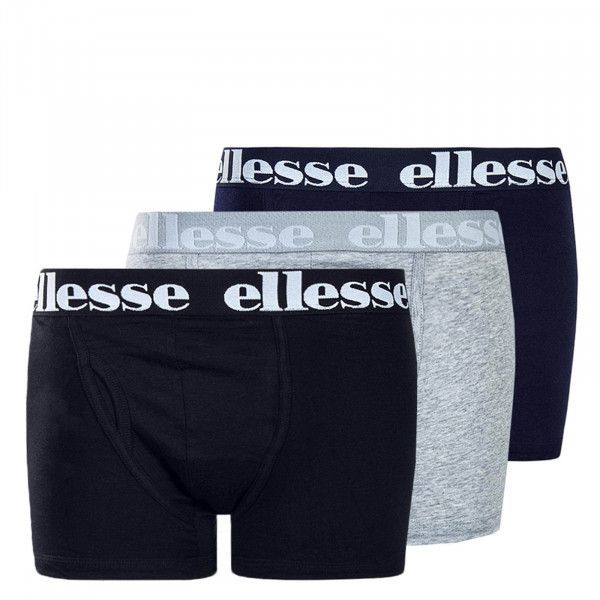 Комплект мужских трусов 3 пары Ellesse Hali 3Pk trunk black Комплект мужских трусов 3 пары Ellesse Hali 3Pk trunk black