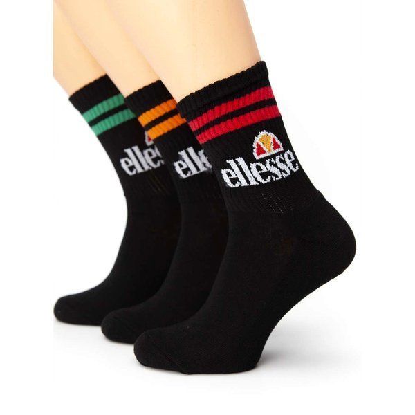 Носки Ellesse Q3FA21 Pullo 3PK black multi Носки Ellesse Q3FA21 Pullo 3PK black multi