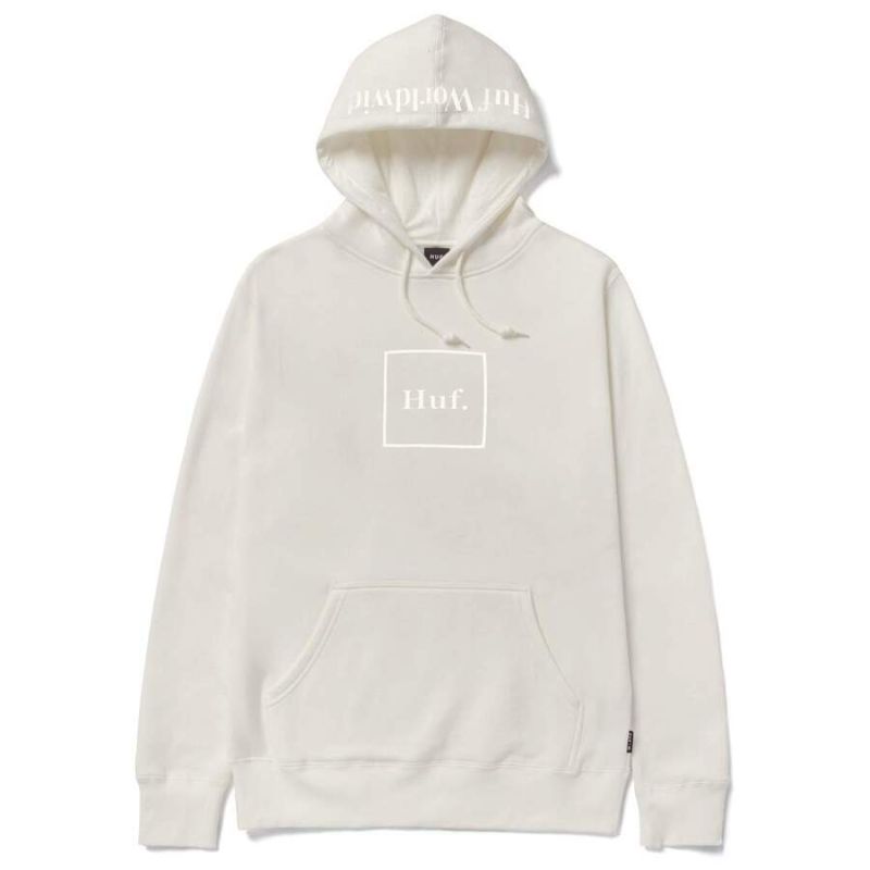 Худи HUF FA21 Box logo natural