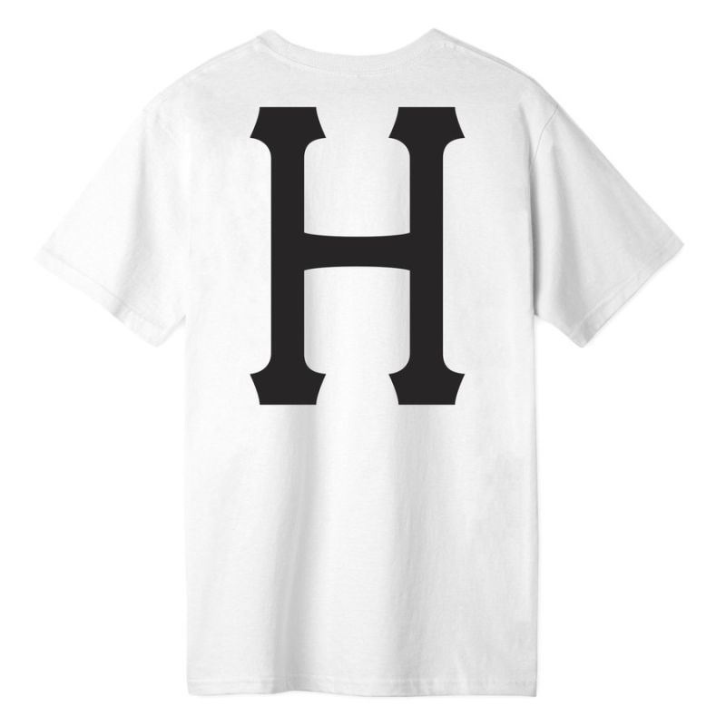 HUF SP22 Classic H tee white