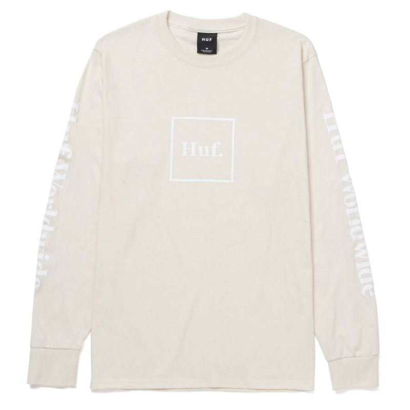 Longsleeve HUF HO21 Domestic natural