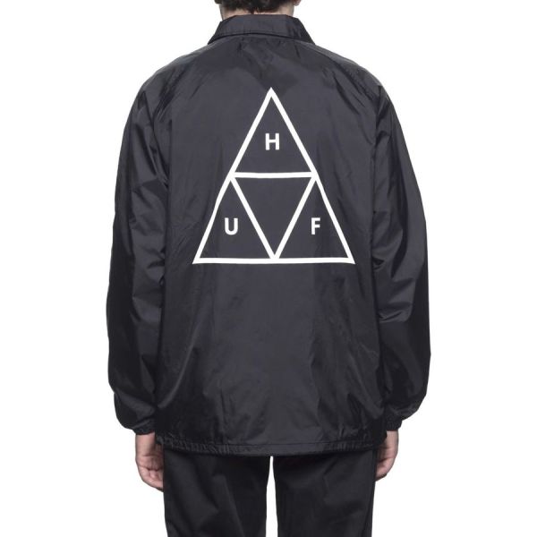 Jacket HUF SP22 Triple Triangle coaches black