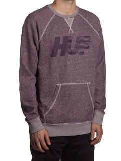 Sweatshirt HUF Vintage 10k heather wine Sweatshirt HUF Vintage 10k heather wine