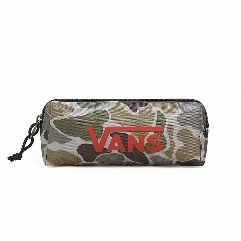 Сумка-пенал Vans Old Skool Pencil Pouch loden green Сумка-пенал Vans Old Skool Pencil Pouch loden green