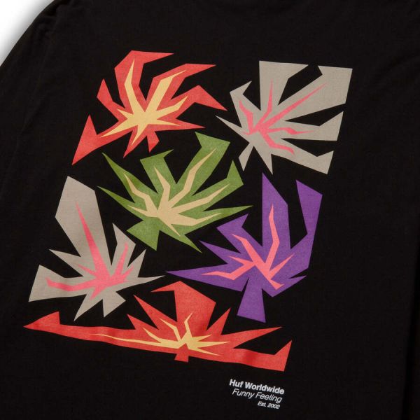 Longsleeve HUF HO22 Funny feeling black