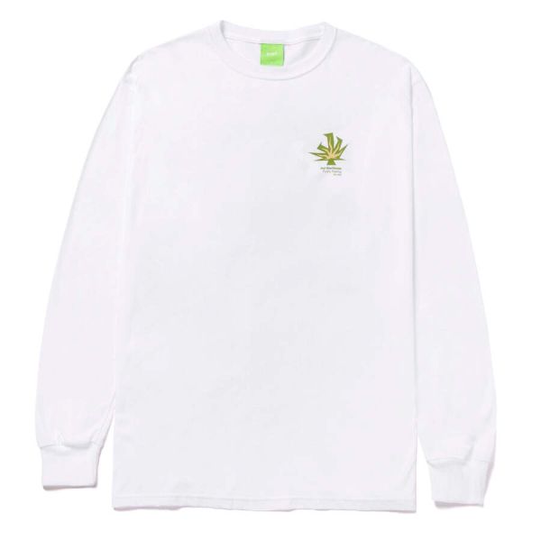 Лонгслив HUF HO22 Funny feeling ls white Лонгслив HUF HO22 Funny feeling ls white