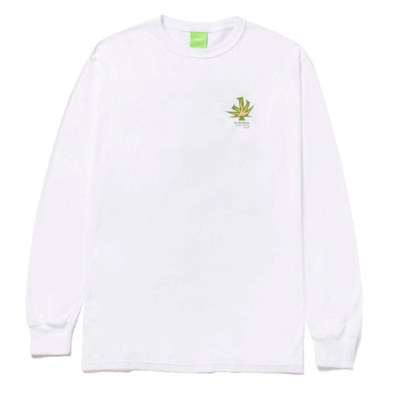 Longsleeve HUF HO22 Funny feeling white